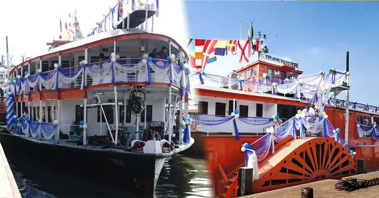 ঐতিহ্যবাহী প্যাডেল স্টিমার পি এস মাহসুদ